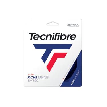 Imagem de Tecnifibre Cordão de tênis vermelho X-One Biphase 16G (conjunto de)