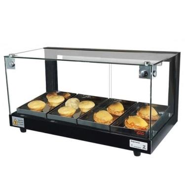 Imagem de B4 - Estufa Beta para salgados 4 bandejas Preta - 220V - Omega