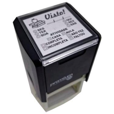 Imagem de Carimbos automáticos premium 4040 - visto professora