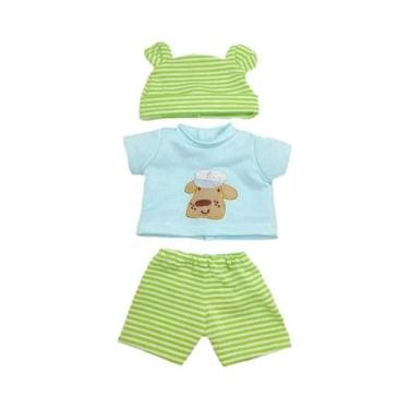 Imagem de Roupas De Boneca Reborn De 30cm Vestido Pijama Macacão Roupas De Bonec