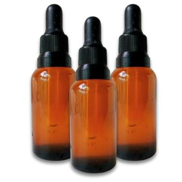 Imagem de Conta Gotas Vidro Âmbar 30ml Compre 2 Ganhe 1! Gotejador de Vidro Premium Escuro
