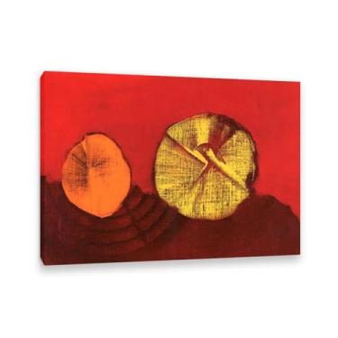 Imagem de Max Ernst Arte de parede, conchas, reproduções de arte em tela pinturas famosas pôsteres Max Ernst Print Abstract Pictures Wall Decor 100x70cm (33x28in) emoldurado