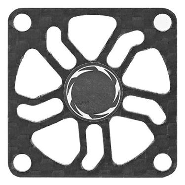 Imagem de Keenso Tampa do Ventilador de Resfriamento RC de Fibra de Carbono Requintada - Forte, Durável, Fácil de Instalar e Desmontar, Adequado para a Capa do Ventilador Regulada por RC MotorEletricamente