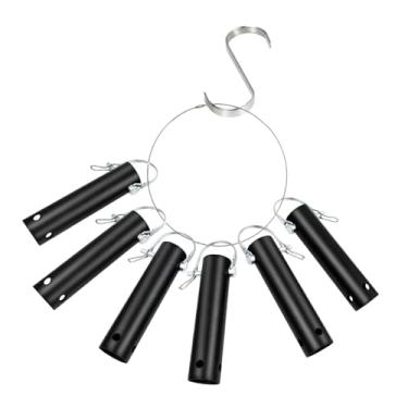 Imagem de Gralara Suporte E Organizador para Ferramentas de Piscina, Alça para Chaveiro, Armazenamento de Equipamentos de Limpeza de Piscina E Gancho em Forma de S para, 6 Peças, Tamanho real