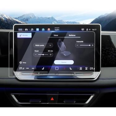 Imagem de LUWU 2025 VW T iguan Acessórios compatíveis com 2025 V olkswagen T iguan protetor de tela 12,9 polegadas 2025 VW T iguan Nano tela sensível ao toque 2 peças