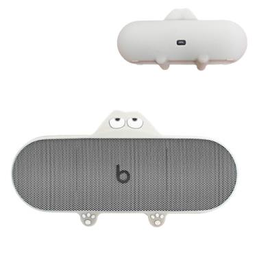 Imagem de Capa para Beats Pill (versão 2024), capa protetora de silicone NOUKAJU à prova de quedas, arranhões, à prova de choque, capa protetora para alto-falante Bluetooth portátil Beats Pill, versão 2024