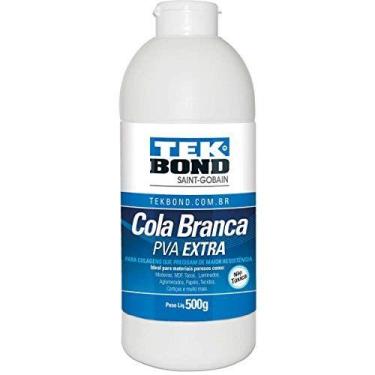Imagem de Cola De Alta Resistencia Branca Pva Extra 500G. - TEKBOND