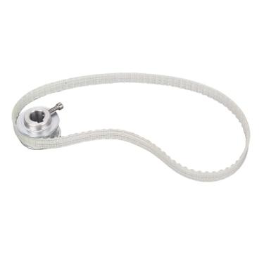 Imagem de Fockety Mini Cinto de Torno, 1,5m de Correia de Acionamento de Poliuretano 90t para Transferência de Energia Eficiente, Com Engrenagem de Alumínio, Compatível Com 0618 0618-3b 7x10 7x12