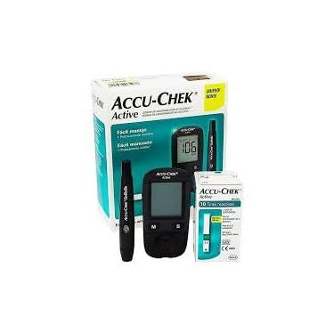 Imagem de Kit Medidor De Glicose Accu-chek Active Roche