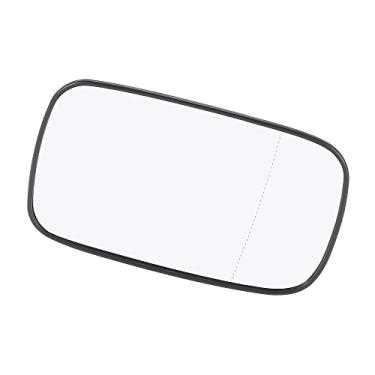 Imagem de ACROPIX Substituição de vidro do espelho retrovisor do lado esquerdo do motorista adequado para Volvo S40 com placa de suporte - Pacote com 1 vidro branco