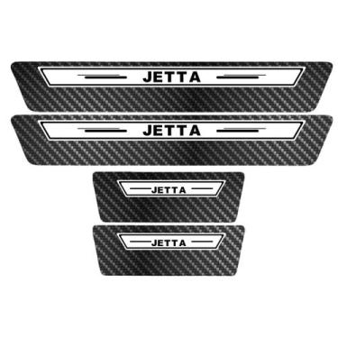 Imagem de Soleira Porta Premium Branco Carbono Jetta 22 23 2024 2025 - Jhow Ades