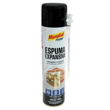 Imagem de KIT Espuma Expansiva de Poliuretano 500 ml / 340g - 12 Un - MUNDIAL PR