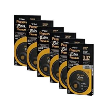 Imagem de Kit 6 Preservativo Preserv Extra Premium C/2 Camisinhas - Blau Farmace