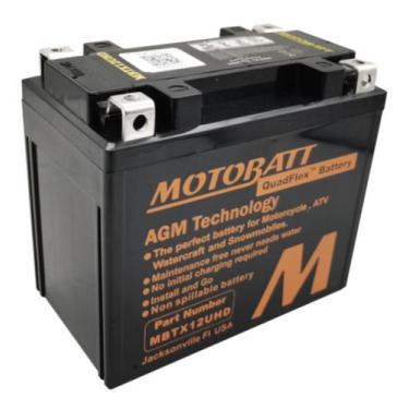Imagem de Bateria Harley Davidson Sportster 883 1200 Mbtx12u Ytx14lbs - Motobatt
