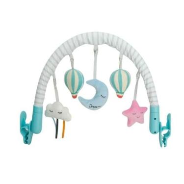 Imagem de Arco Baby Dican 2553 Para Carrinho De Bebê E Berço Do Céu Estampado