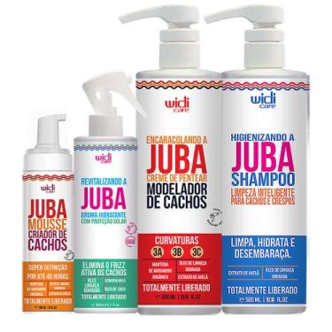 Imagem de Kit Widi Care Juba Shampoo Encaracolando Bruma e Mousse