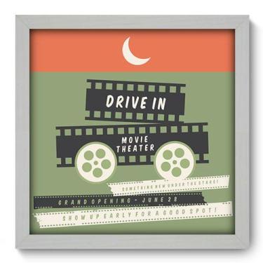 Imagem de Quadro Decorativo - Cinema - 33cm x 33cm - 048qdhb - Allodi