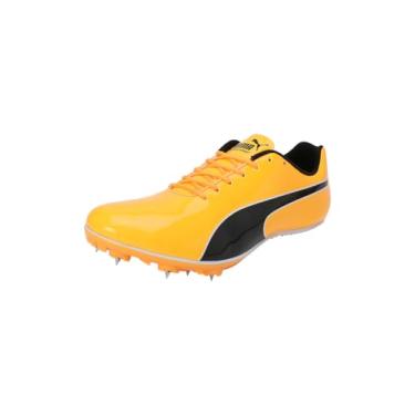 Imagem de PUMA Sapato unissex Evospeed Sprint 14.5 de faixa e campo, Sun Stream Puma Black Puma White, 48.5 EU