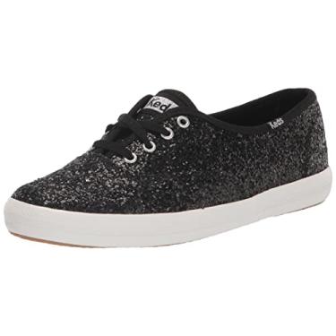 Imagem de Keds Tênis feminino Champion Glitter com cadarço, Preto, 39