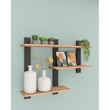 Imagem de Prateleira Industrial Decorativa em MDF - Andrade Interiores