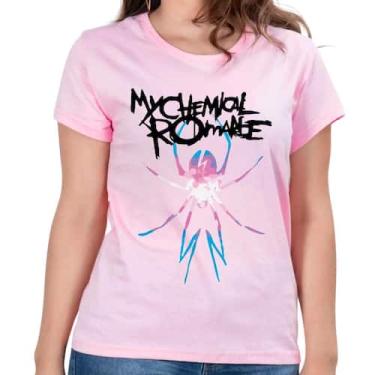 Imagem de Camiseta Unissex My Chemical Romance Banda Rock Emo Estampa Exclusiva 