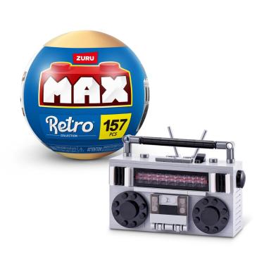 Imagem de Blocos de Montar Max Premium Retrô - Rádio 157 pçs