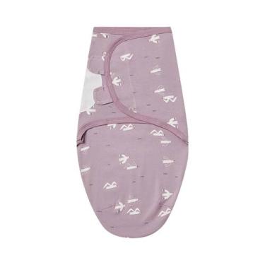 Imagem de Manta De Algodão Macio Para Bebê, Cobertor Tipo Casulo Para Recém-Nasc