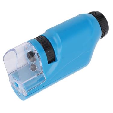 Imagem de GLOGLOW Microscópio de Bolso, Aprendizagem e Educação Microscópio Infantil Com Luz LED Ajustável para Estudantes, Cientistas e Entusiastas da Natureza de Bolso, Portátil, Durável