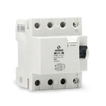 Imagem de Disjuntor Dr Tetrapolar 40a-30ma - Soprano