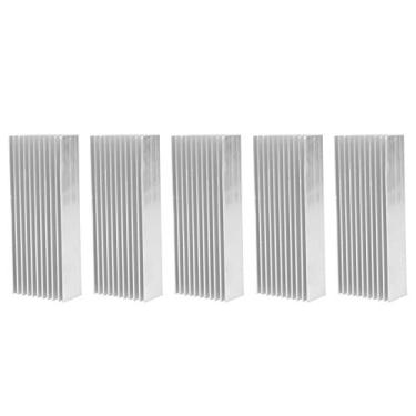 Imagem de Roteadores CPUs IC Radiadores de Alumínio Dissipando, 40 X 20 X 100 Mm, para Resfriamento de PCB