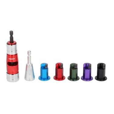 Imagem de SUNGOOYUE Ferramenta de Descascamento Ajustável Eficiente do Twister do Fio Eletricista para a Reparação Doméstica, 5 Cabeças Descascador Fio, Liga de Alumínio