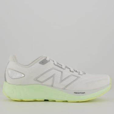 Imagem de Tênis New Balance Fresh Foam 680 V8 Feminino Off White