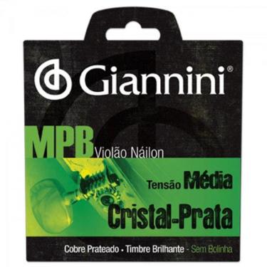 Imagem de Encordoamento Para Violao Genws Serie Mpb Nylon Medio Giannini