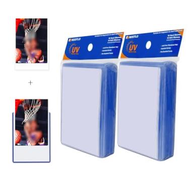 Imagem de Nixitlo 3x4 Top Loaders for Cards, Ultra Clear Protection for Sports, MTG Cards (20 Hard Sleeves + 20 Soft Sleeves)