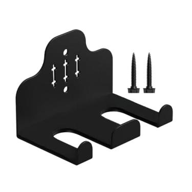 Imagem de Vaveren Suporte de parede para barra de halteres, acessório para academia em casa, suporte vertical para barra de halteres de alta resistência para montagem, 2 Vagas