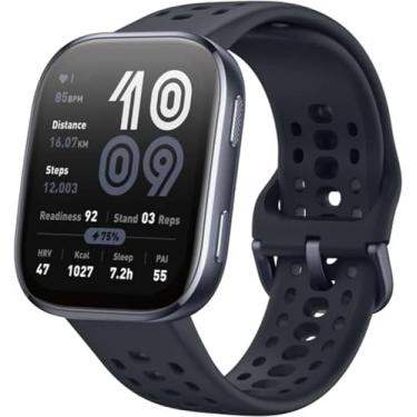 Imagem de Relógio Quadrado Relógio Smart-watch, Smart-band BIP 6, pulseira cor PRETO, BIP 6 Gps