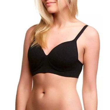 Imagem de Sutiã Microfibra Ampla Cobertura Reforçado Sustentação e Bojo Trifil, 