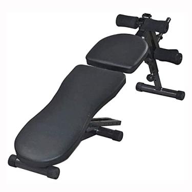 Imagem de LMJYU Banco multifuncional para sentar, banco de peso ajustável dobrável, equipamento de exercícios para academia e equipamentos de ginástica em casa