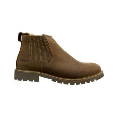 Imagem de Botina Zebu Masculina em Couro 85040 Sela-Masculino