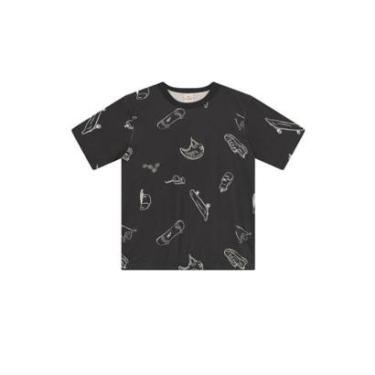 Imagem de Camiseta Infantil Menino De Skate Brandili-Masculino