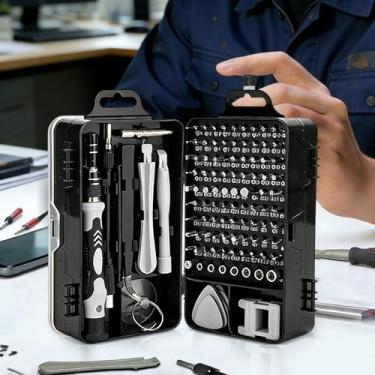 Imagem de Conjunto de chaves de fenda de precisão para reparo de eletrônicos, kit de ferramentas magnéticas para celular, laptop, relógio, óculos, uso doméstico