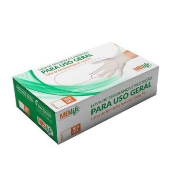 Imagem de Luva Látex não hospitalar P 100un MEDIX