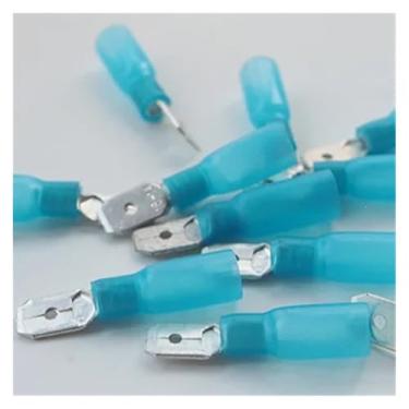 Imagem de MDD/FDD/FDFD Kit de terminais de crimpagem termorretrátil, conector de fio de extremidade isolada, cabo elétrico macho fêmea terminal de ancoragem (HMDD2-250)
