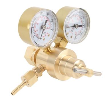 Imagem de FTVOGUE Regulador de Nitrogênio, Construção de Latão de 0 a 600 Psi Com Manômetro para Soldagem, Corte de Laboratório, Cilindros de Gás Inerte