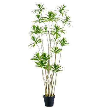 Imagem de Plantas falsas, árvore artificial, simulação, árvore artificial em vaso, árvore falsa para casa, jardim, interior, exterior, decoração, plantas artificiais, interior e exterior, 180 cm