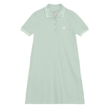 Imagem de Vestido infantil menino em piquet Mundi Verde-Masculino