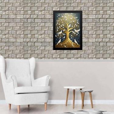 Imagem de Quadro A Esplendorosa Árvore Da Vida 24X18Cm