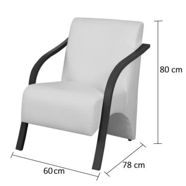 Imagem de Kit Com 2 Poltronas Decorativas Vênus 1 Lugar D Salla Suede