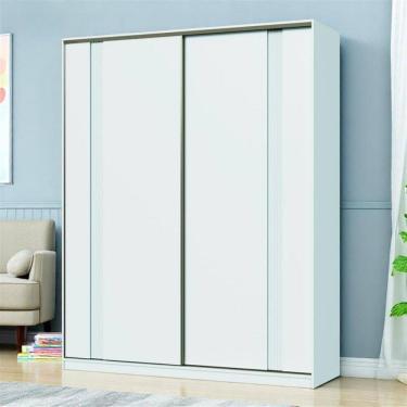 Imagem de Guarda Roupa Casal 2 Portas de Correr em MDF Conde New Moveis Castro