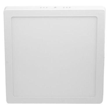Imagem de Painel Led Quadrado Sobrepor Taschibra Lux 4000K 24W Branco